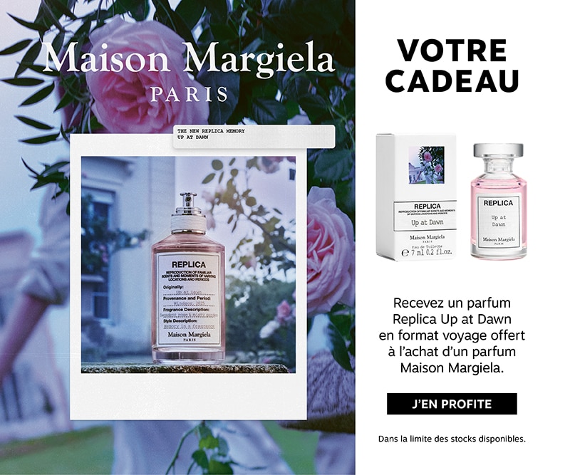 Parfum Maison Margiela Replica Up at Dawn avec format voyage offert