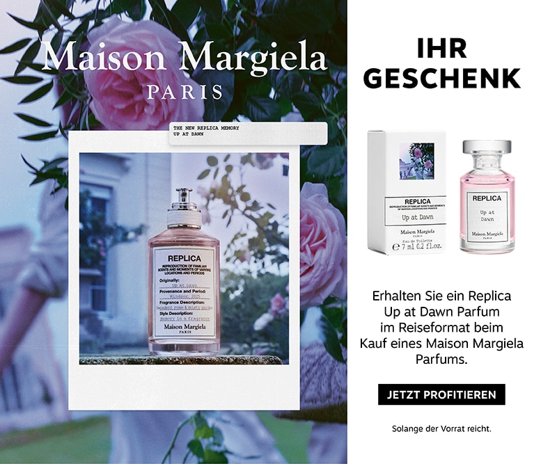  Maison Margiela Replica Up at Dawn Parfum mit Reisegröße als Geschenk