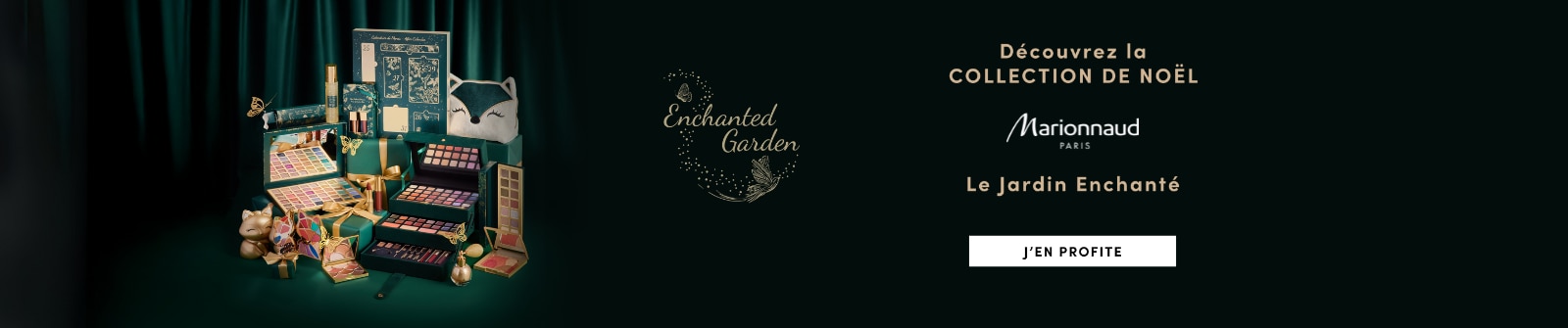 Collection de Noël Marionnaud Paris ‘Le Jardin Enchanté’ – coffrets beauté festifs à découvrir et acheter en ligne