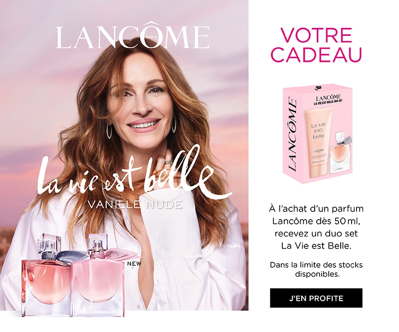 Parfum Lancôme La Vie Est Belle Vanille Nude avec coffret duo offert