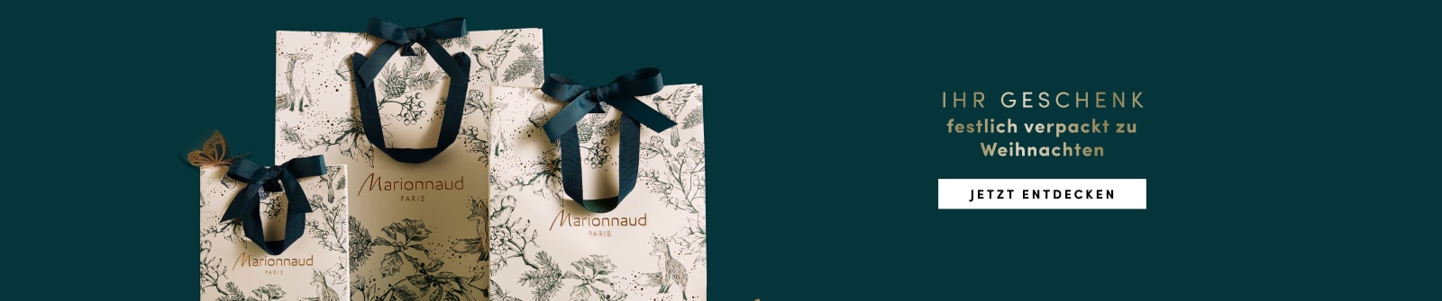 Ihr Geschenk festlich verpackt zu Weihnachten