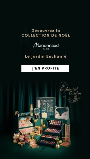 Collection de Noël Marionnaud Paris 2025 – cosmétiques et maquillage en édition festive Le Jardin Enchanté.