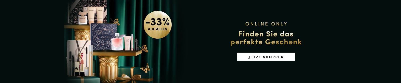 Luxuriöse Beauty-Geschenksets mit 33 % Rabatt – exklusiv online erhältlich von Marken wie Lancôme und Narciso Rodriguez.