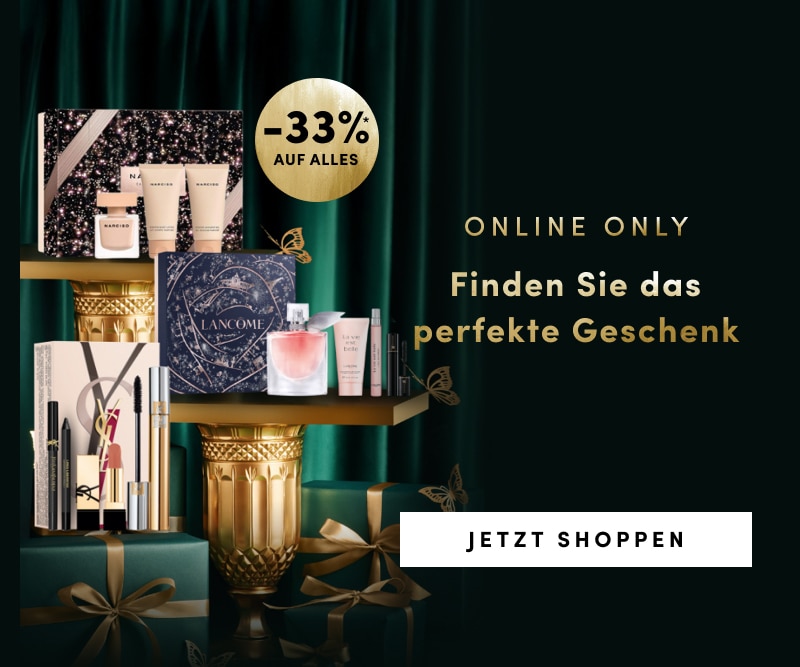 Kosmetik-Geschenksets mit 33 % Rabatt – online entdecken und das perfekte Geschenk finden. Jetzt shoppen