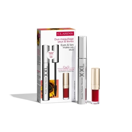  Clarins WONDER VOLUME MASCARA Set Duo Augen- und Lippen-Make-up  1 of 1 