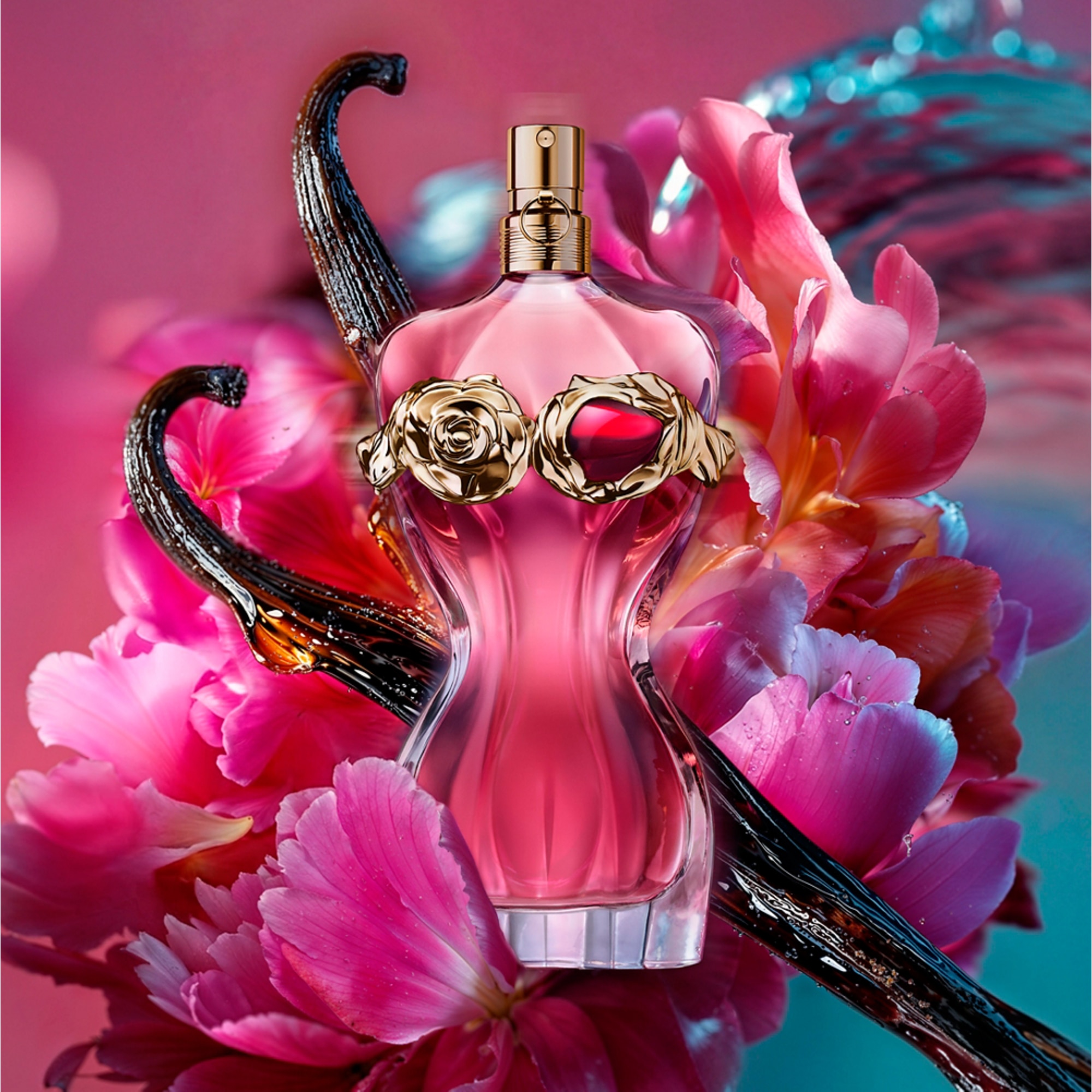 50 ML Jean Paul Gaultier La Belle Rosea Eau de Parfum 1 of 6