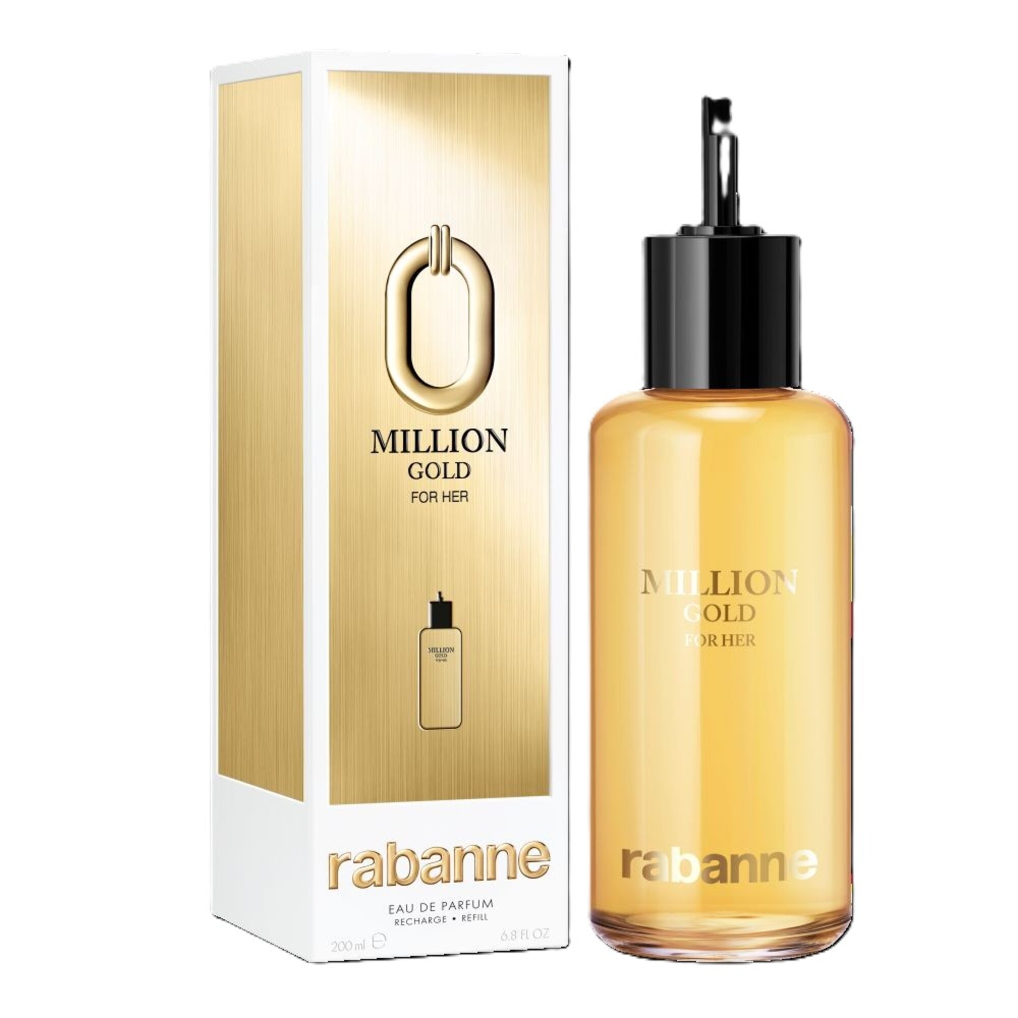 200 ML Rabanne Million Gold for Her Eau de Parfum  3 of 7 Eau de Parfum