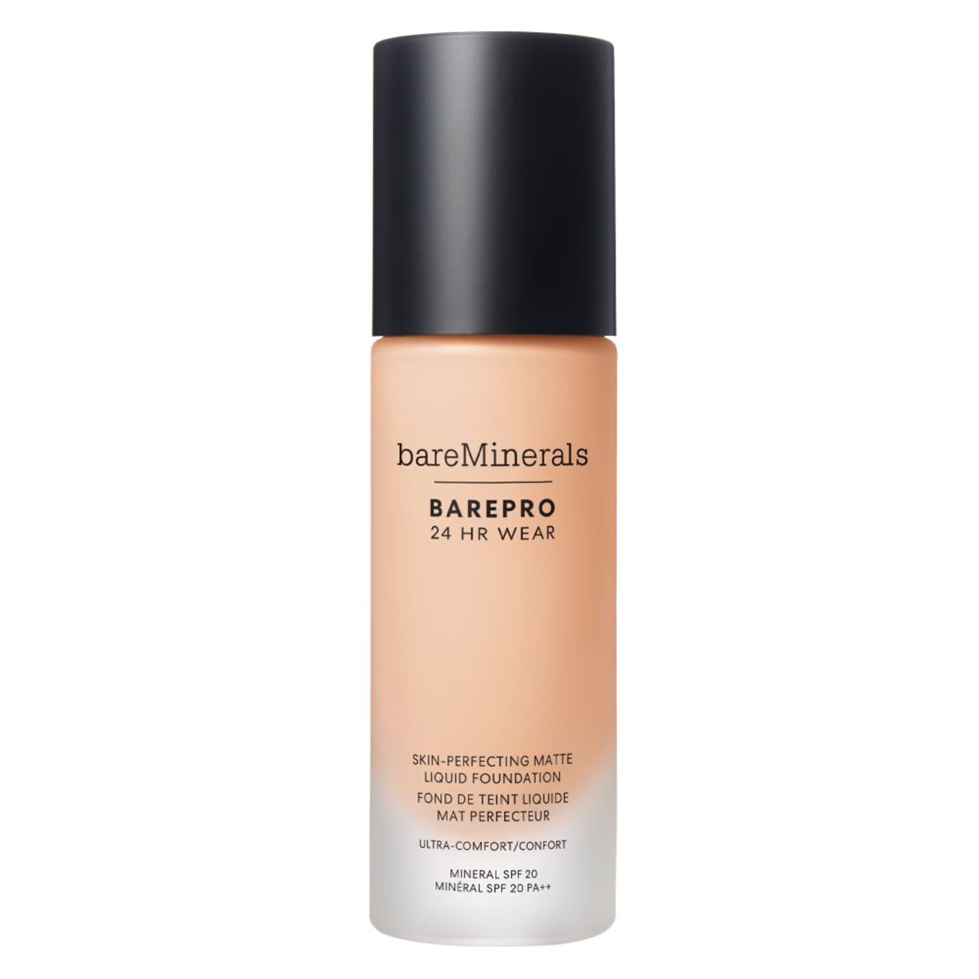 BareMinerals BAREPRO 24H MATTE COMFORT FOUNDATION 24HR Wear Skin-Perfecting Matte Liquid Foundation Mineral SPF 20 1 of 6