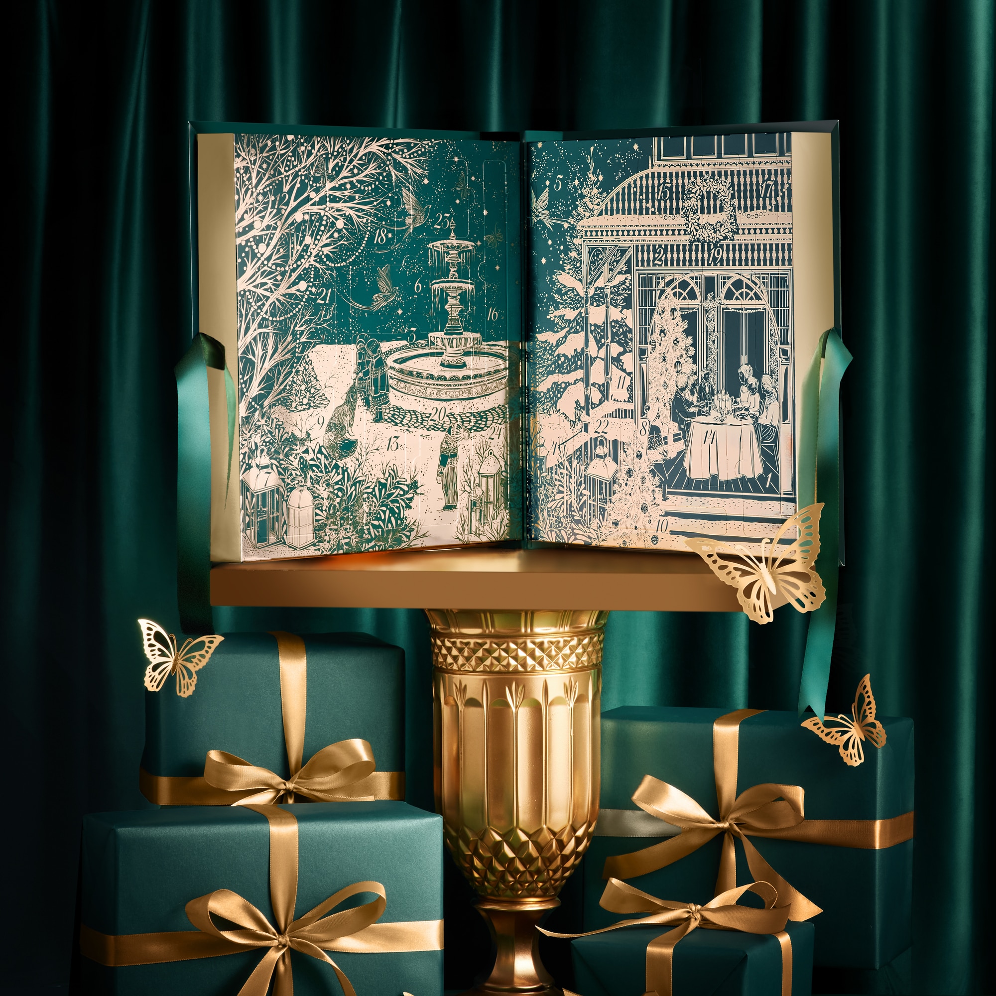 Calendrier de l'Avent - Le jardin enchanté