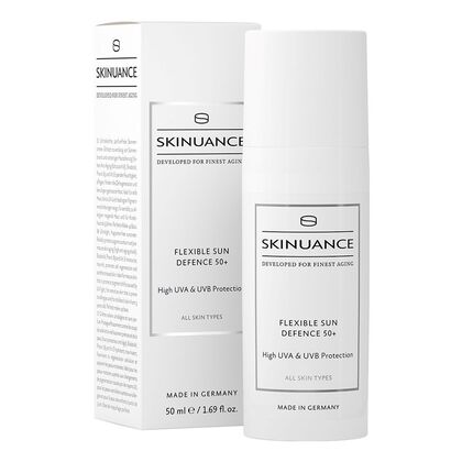 50 ML Skinuance Sonnenschutz FLEXIBLE SUN DEFENCE 50+  1 of 3 