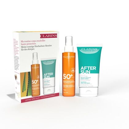 1 PCS Clarins Value Pack Ma routine corps ensoleillée haute protection 1 of 1