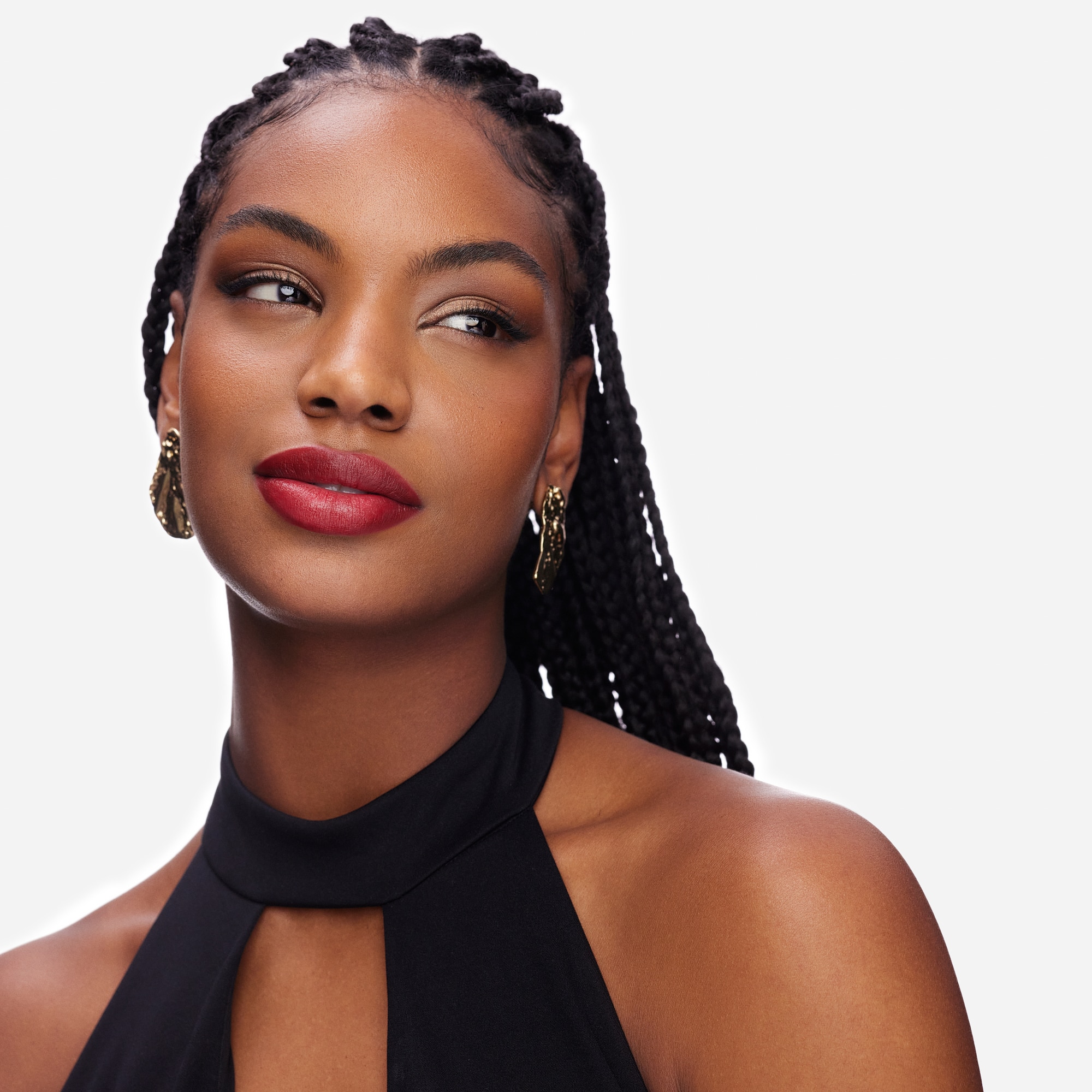 Satinierter Lippenstift