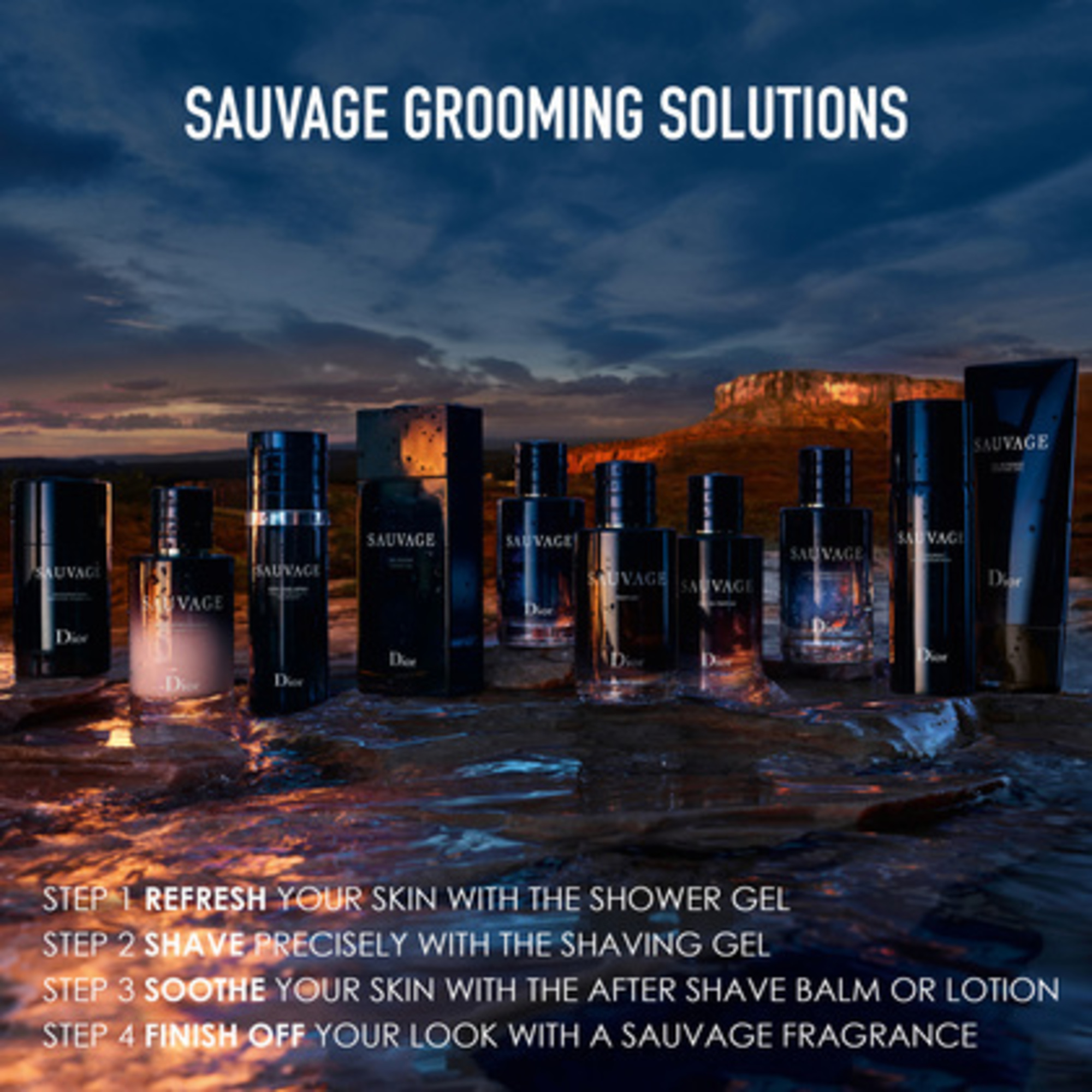 Sauvage Lotion après-rasage