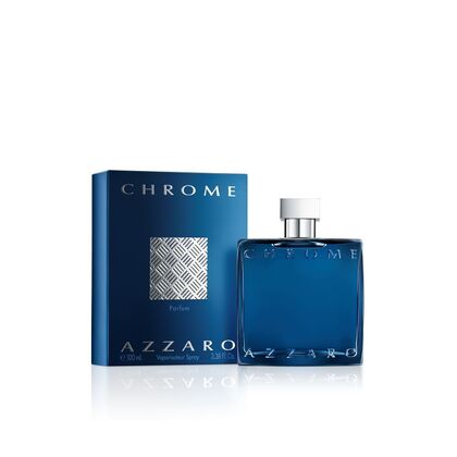 100 ML Azzaro Chrome Parfum  1 of 3 