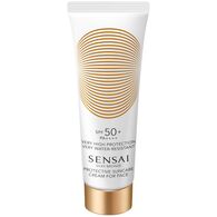 50 ML Sensai SILKY BRONZE PROTECTIVE SUNCARE CREAM FOR FACE 50+ Sonnenpflege  1 of 2 