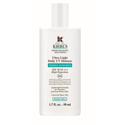 50 ML Kiehl's Sun Protecting Ultra Light UV Defense Mineral SPF 50  1 of 1 