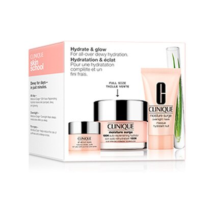 1 PCS Clinique Hydrate + Glow Skincare Set Set  1 of 1 