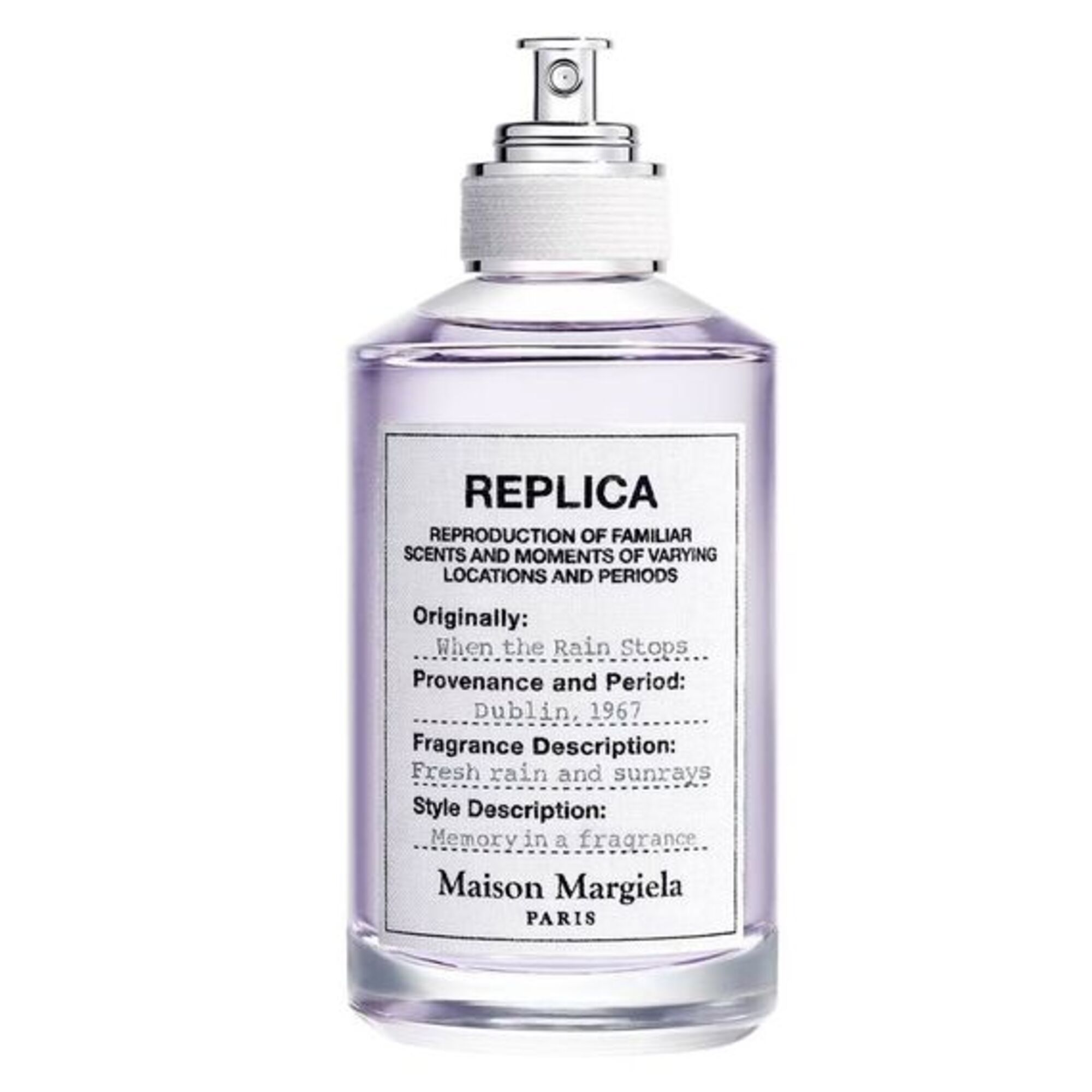100 ML Maison Margiela Replica When the Rain Stops Eau de Toilette 1 of 3 Eau de Toilette