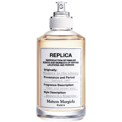 100 ML Maison Margiela Replica Whispers in the Library MAISON M REPLICA WHISPERS IN THE LIBRARY EDT VAPO  1 of 3 