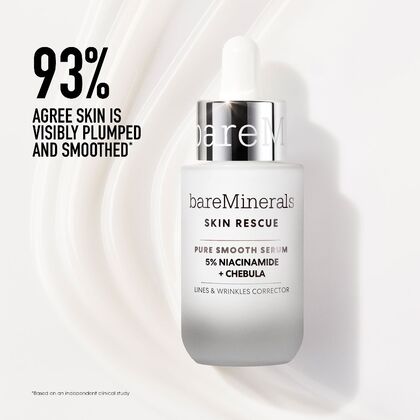 1 PCS BareMinerals SKIN RESCUE Pure Smooth Serum  1 of 5 