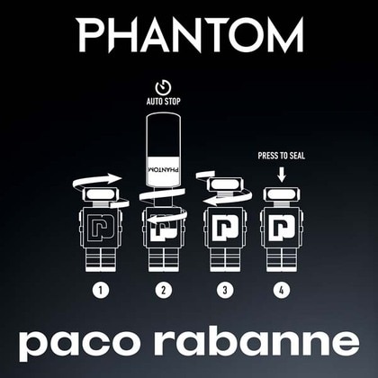 200 ML Rabanne Phantom Eau de Toilette Refill  1 of 5 