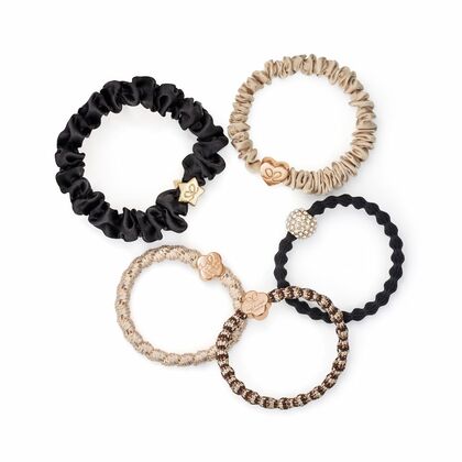 Golden Glow Box – Haargummi-Set