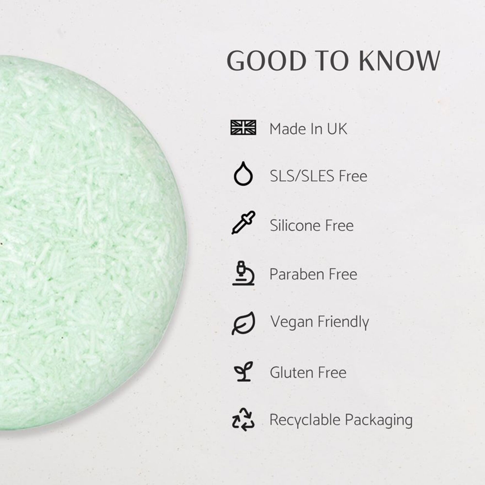 Reinigendes Shampoo-Bar