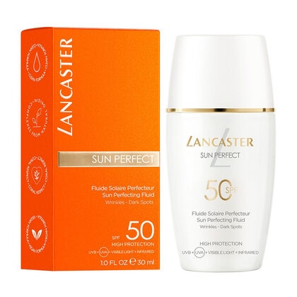 30 ML Lancaster Sun Perfect Sun Perfecting Fluid SPF 50  1 of 3 