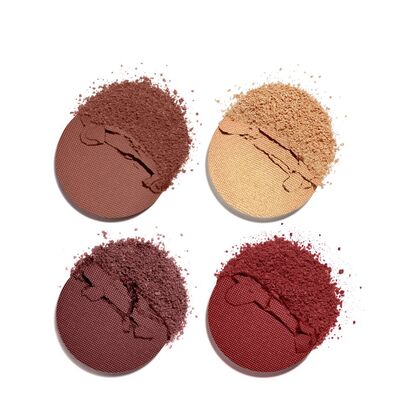 LIDSCHATTEN- UND ROUGE-PALETTE