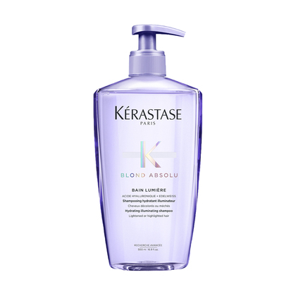 500 ML Kérastase BLOND ABSOLU Shampoing hydratant pour cheveux blonds décolorés ou méchés  1 of 3 