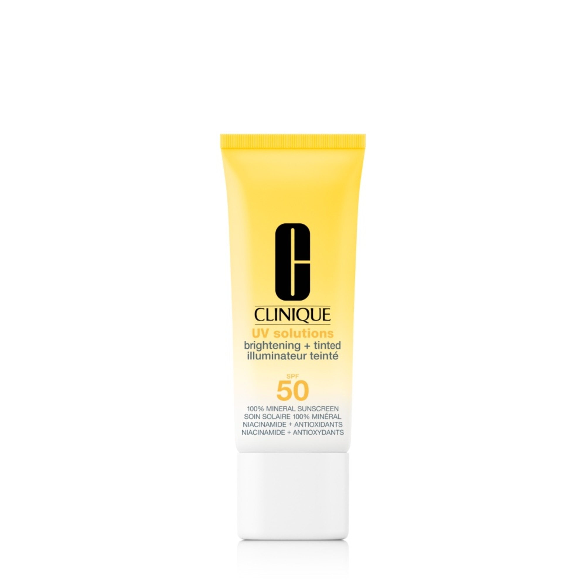 40 ML Clinique UV Solutions Brightening Tinted Sunscream SPF50 Soins du visage 1 of 5 Soins du visage