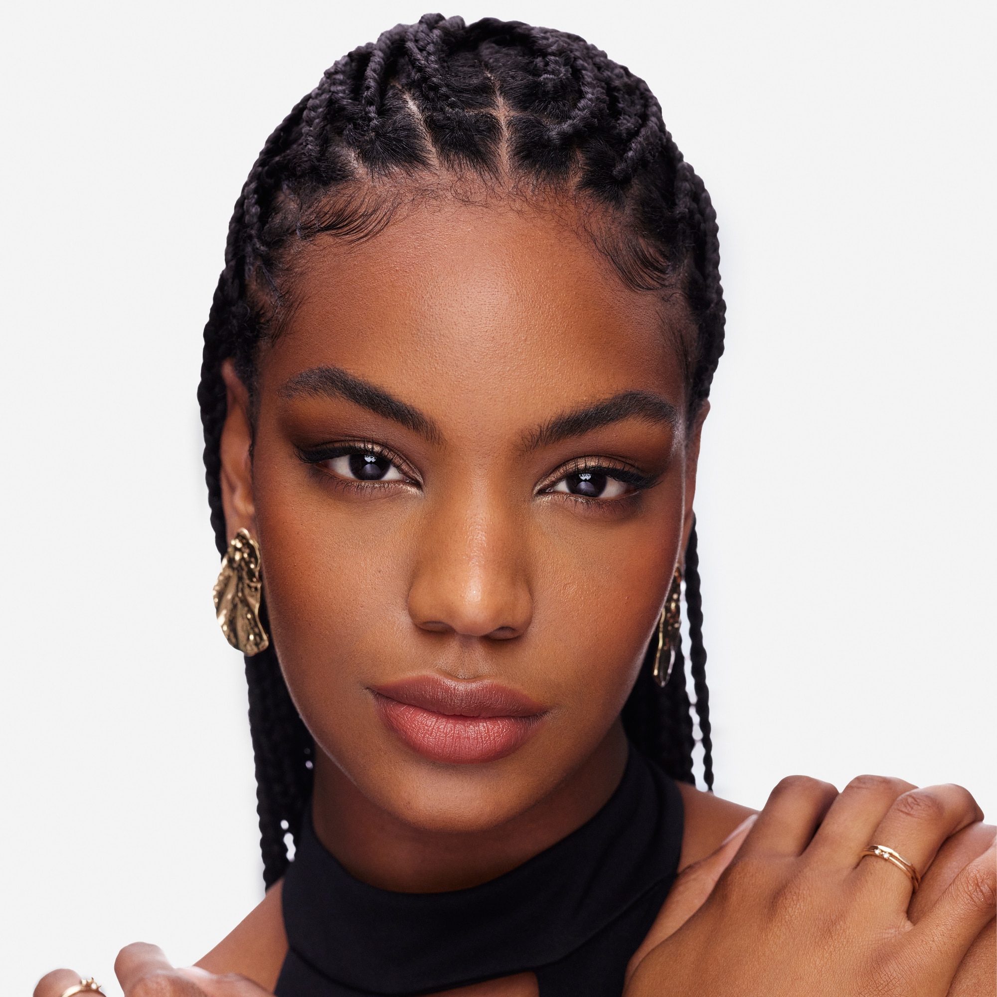 Satinierter Lippenstift