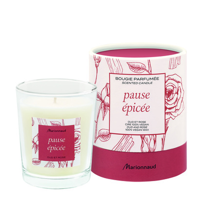 75 G Marionnaud Scented Candle Bougie  1 of 2 