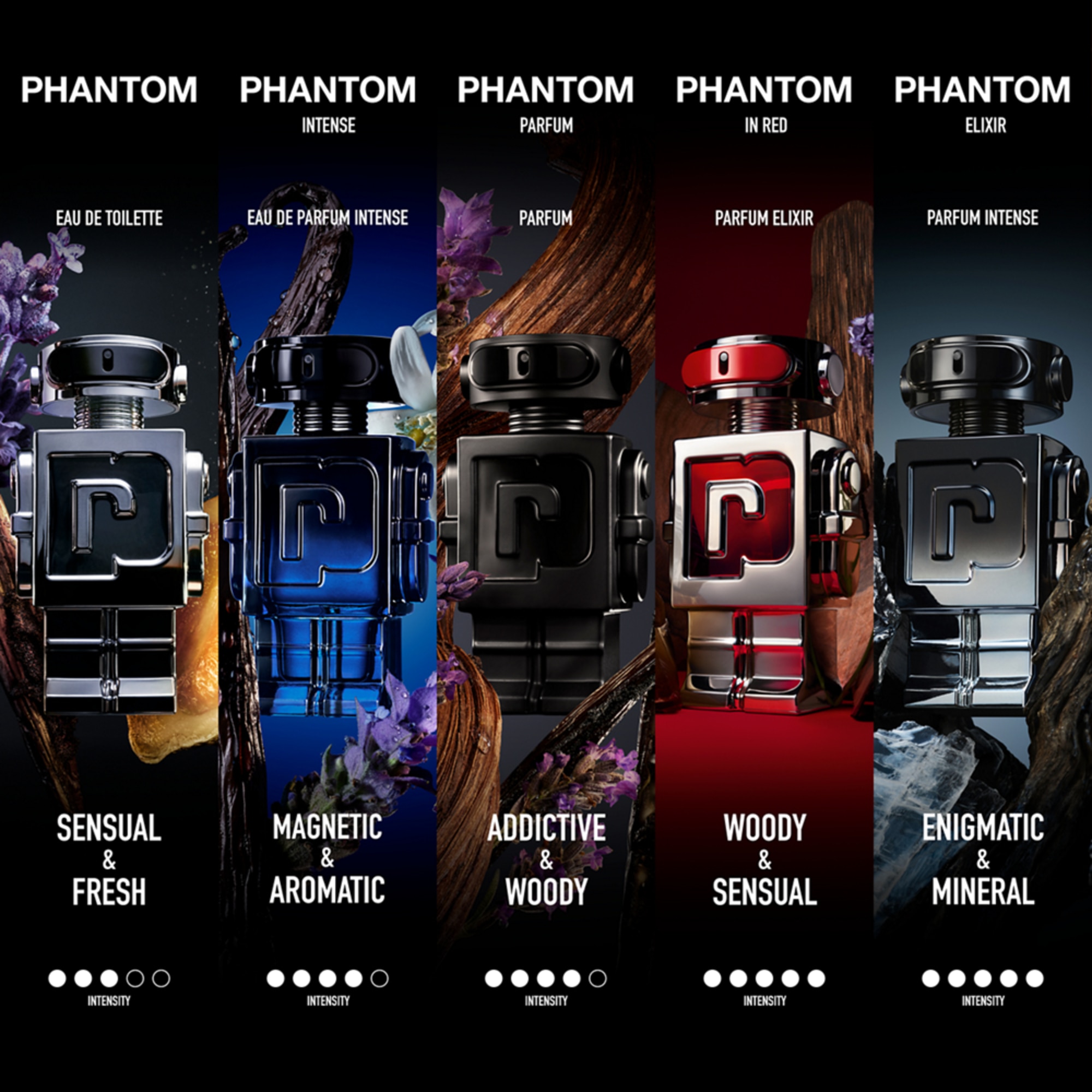 50 ML Rabanne PHANTOM IN RED Parfum Elixir 4 of 7 Parfum Elixir