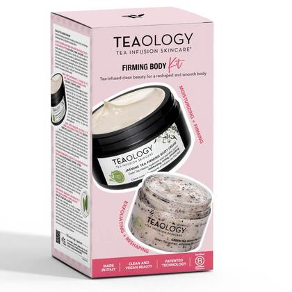 1 PCS Teaology PFLEGE SET  lisse, nourrit et d&eacutetoxifie le corpsCr&egraveme raffermissante pour le corps au th&eacute jasmin  1 of 1 