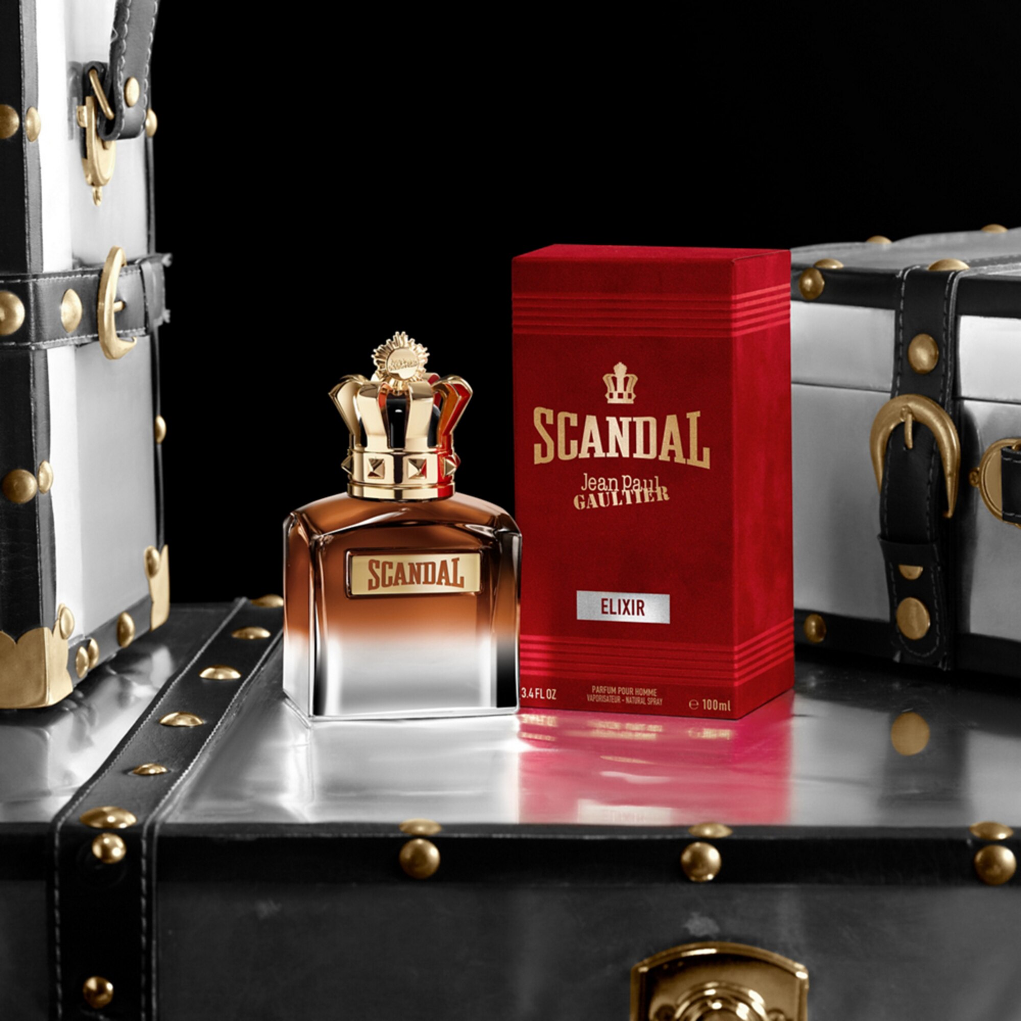 50 ML Jean Paul Gaultier Scandal Pour Homme Elixir Eau de Parfum  1 of 2 
