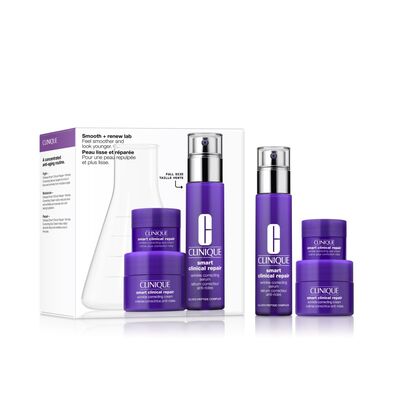 1 PCS Clinique Smart Smooth & Renew Clinique Smart Anti-Aging Set - Smooth and Renew  1 of 3 