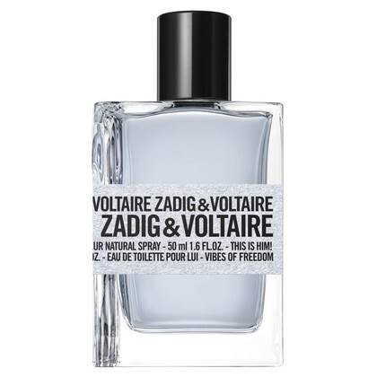 50 ML Zadig & Voltaire THIS IS HIM! VIBES OF FREEDOM Eau de Toilette  1 of 3 