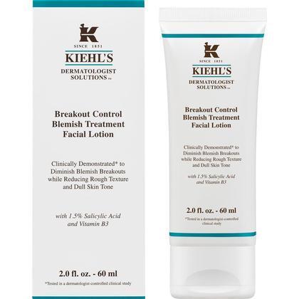 60 ML Kiehl's Dermatologist Solutions Skin C Breakout Control Blemish Treatment Facial Lotion  1 of 1 