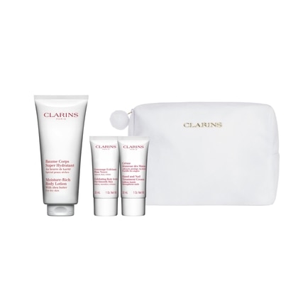 1 PCS Clarins Soins du Corps Coffret de Noël – Douceur & Hydratation Corps  1 of 1 Coffret de Noël – Douceur & Hydratation Corps