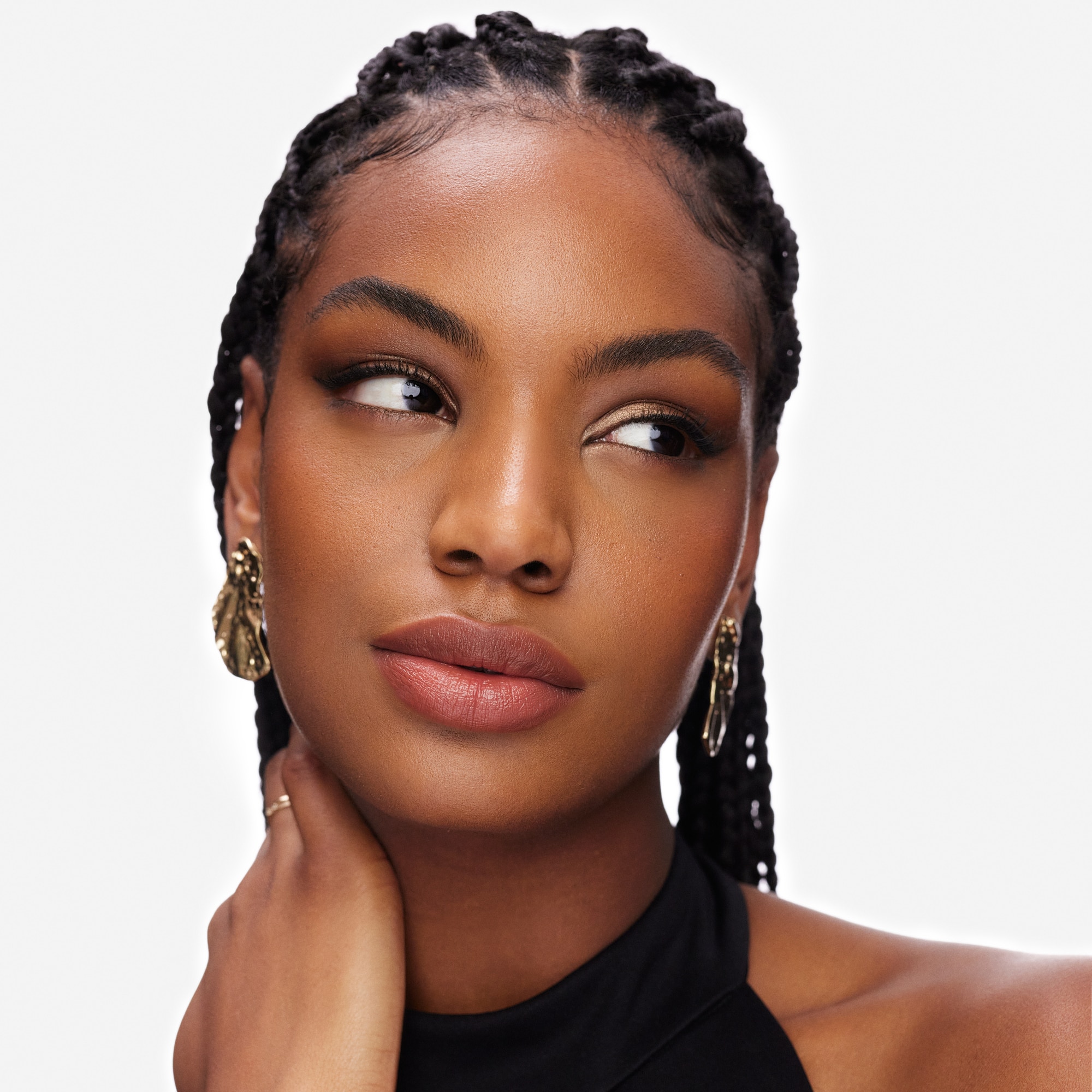 Satinierter Lippenstift