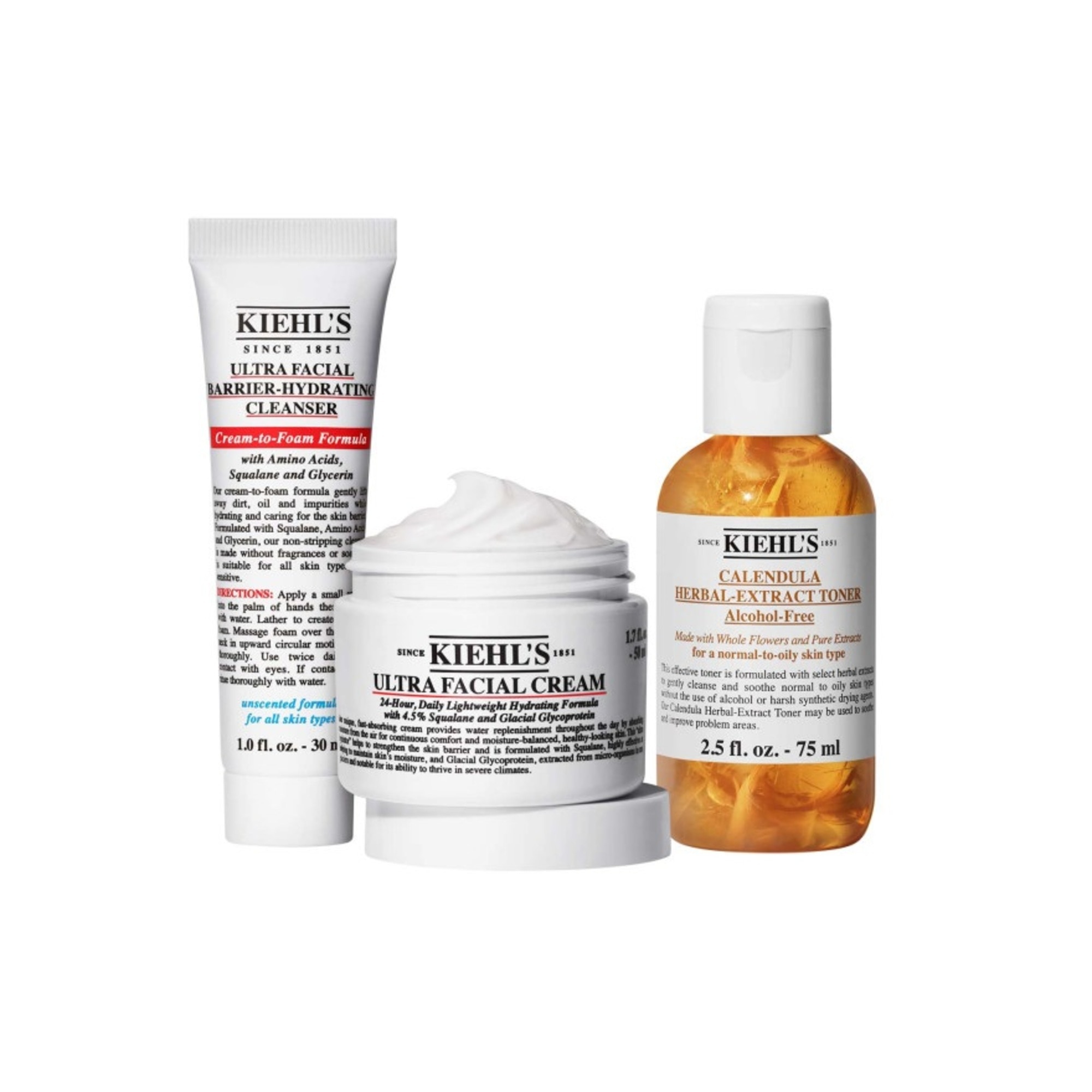 1 PCS Kiehl's Ultra Facial Set de soins 1 of 4 Set de soins