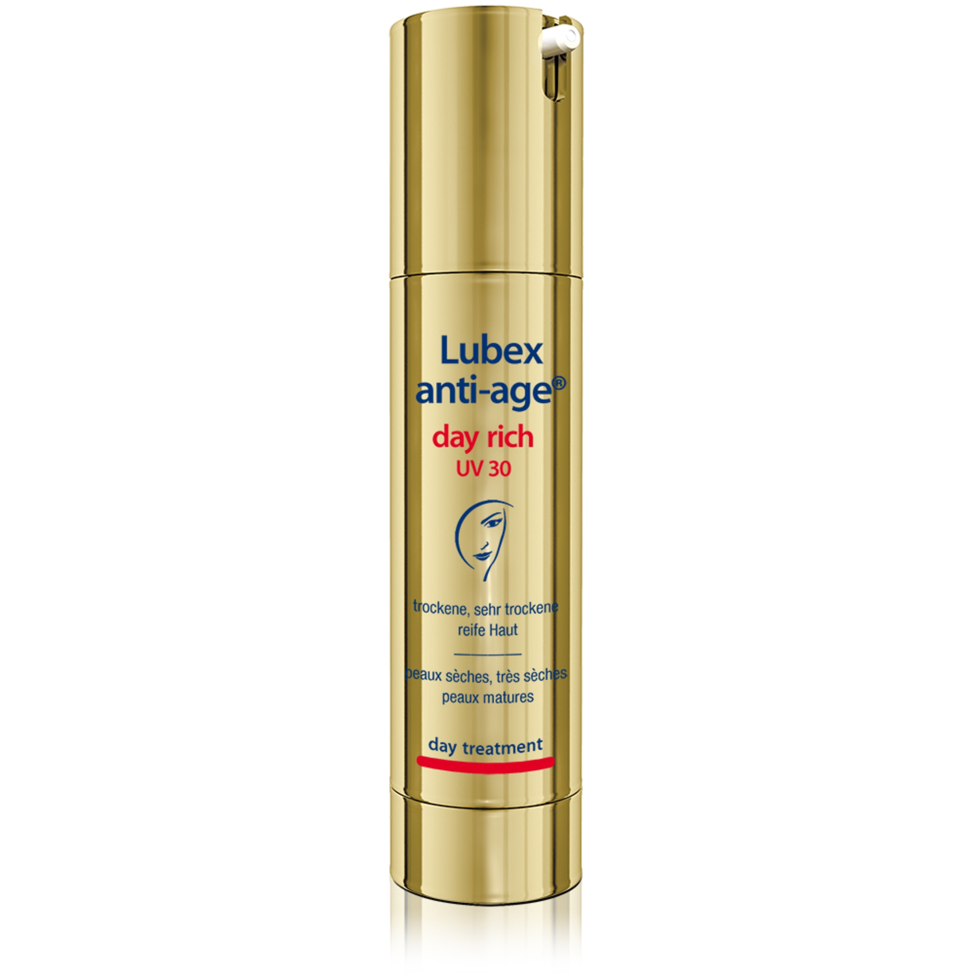 50 ML Lubex anti-age DAY RICH - SPF 30 Tagescreme für trockene bis sehr trockene Haut mit UV-Schutz  Tagescreme für trockene bis sehr trockene Haut mit UV-Schutz