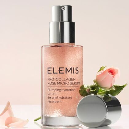 30 ML Elemis Pro-Collagen Rose Hydro-Mist Pro-Collagen Rose Micro Serum  1 of 4 