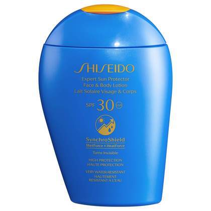 150 ML Shiseido Sun Protection Protection solaire (visage et corps)  1 of 2 