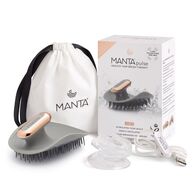 1 PCS Manta Hair Brush Black Manta Pulse Grey  1 of 2 