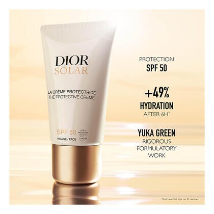 50 ML DIOR Solar La Crème Protectrice Visage SPF 50  1 of 3 