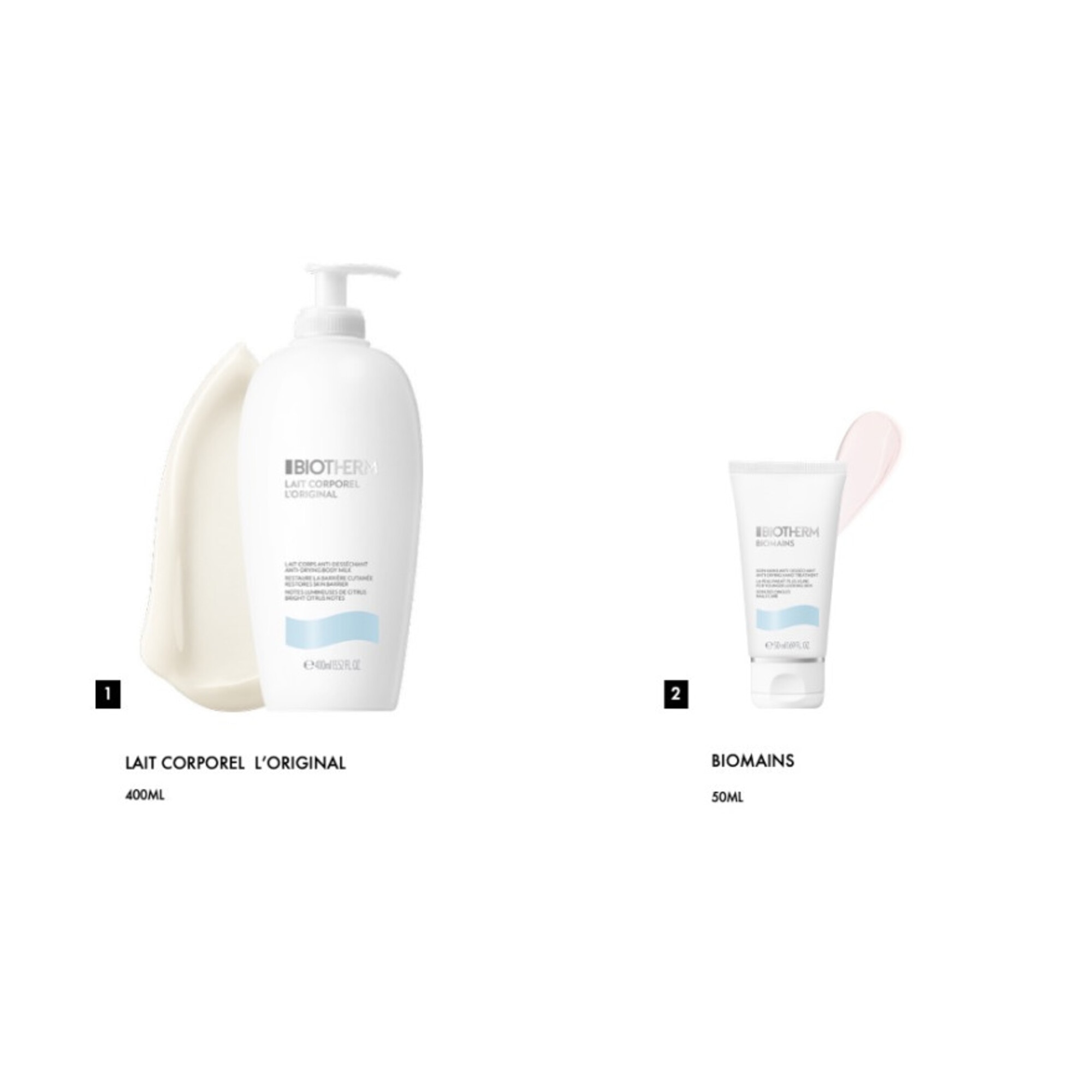 Coffret soins du corps