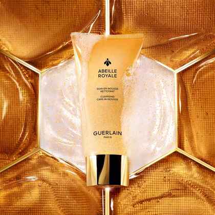 175 ML Guerlain Abeille Royale Cleansing Care-In-Mousse Gesichtsreinigung  1 of 3 