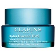 50 ML Clarins Hydra Essentiel Hydra-Essentiel [HA²] Crème riche désaltérante - reichhaltige Feuchtigkeitscreme  1 of 2 